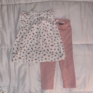 H&M spring floral set NW